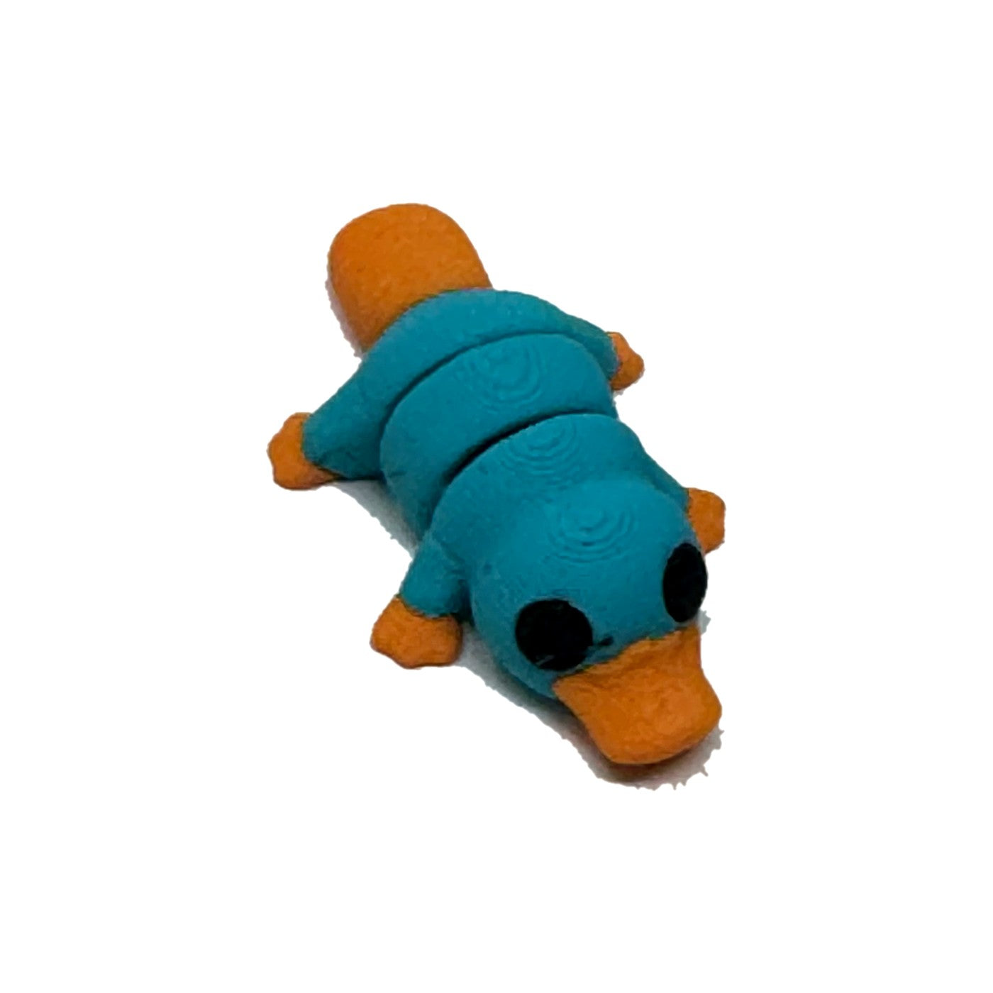 Teal platypus