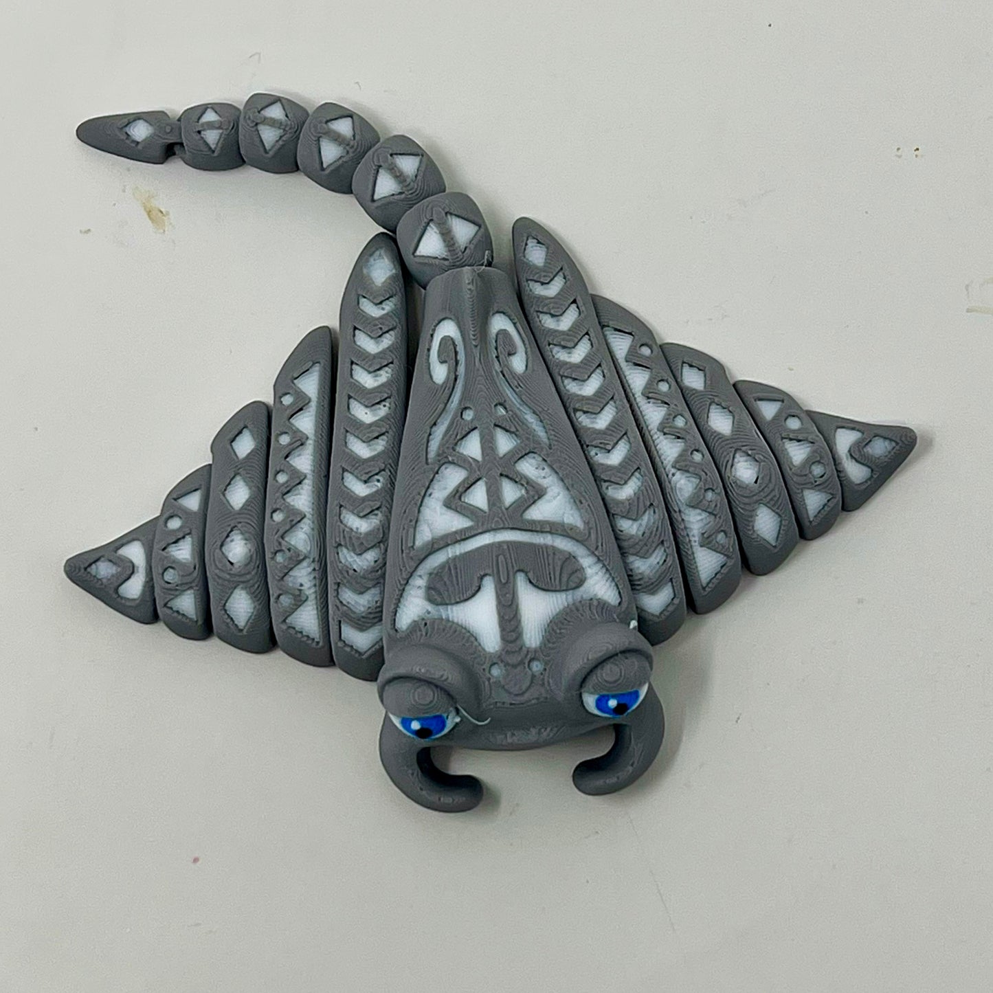 3D Printed Articulated Manta Ray