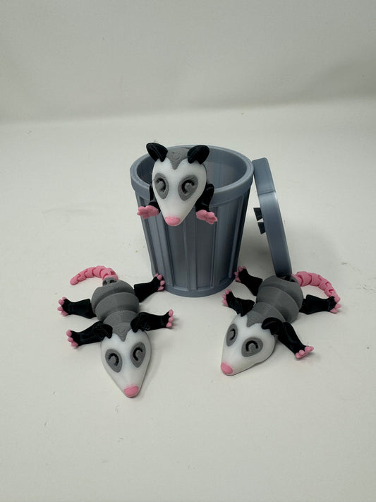 3D Printed Fidget Possum
