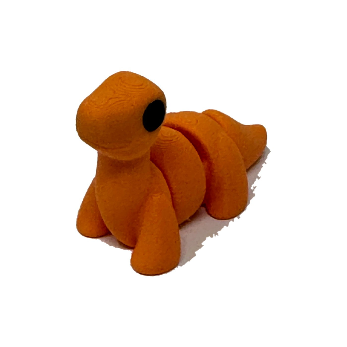 Orange brontosaurus