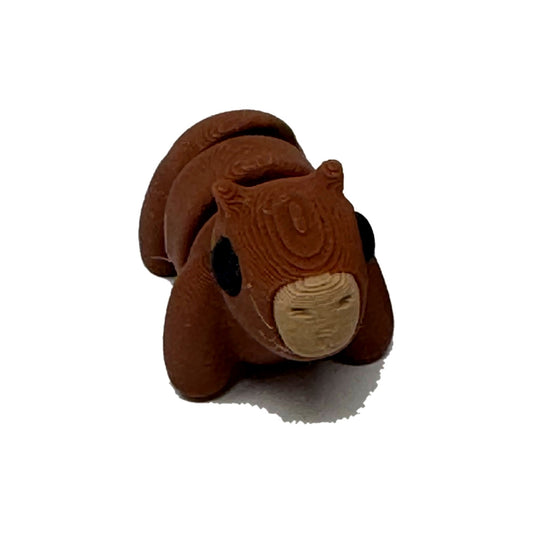 Brown capybara