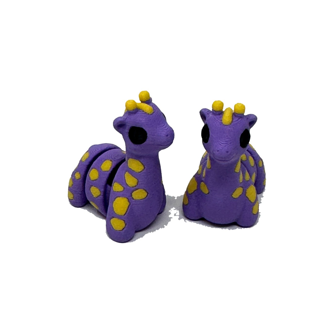 Purple giraffe