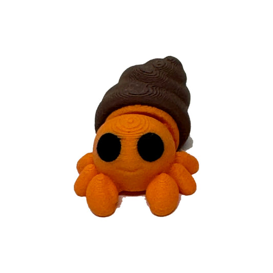 Orange hermit crab