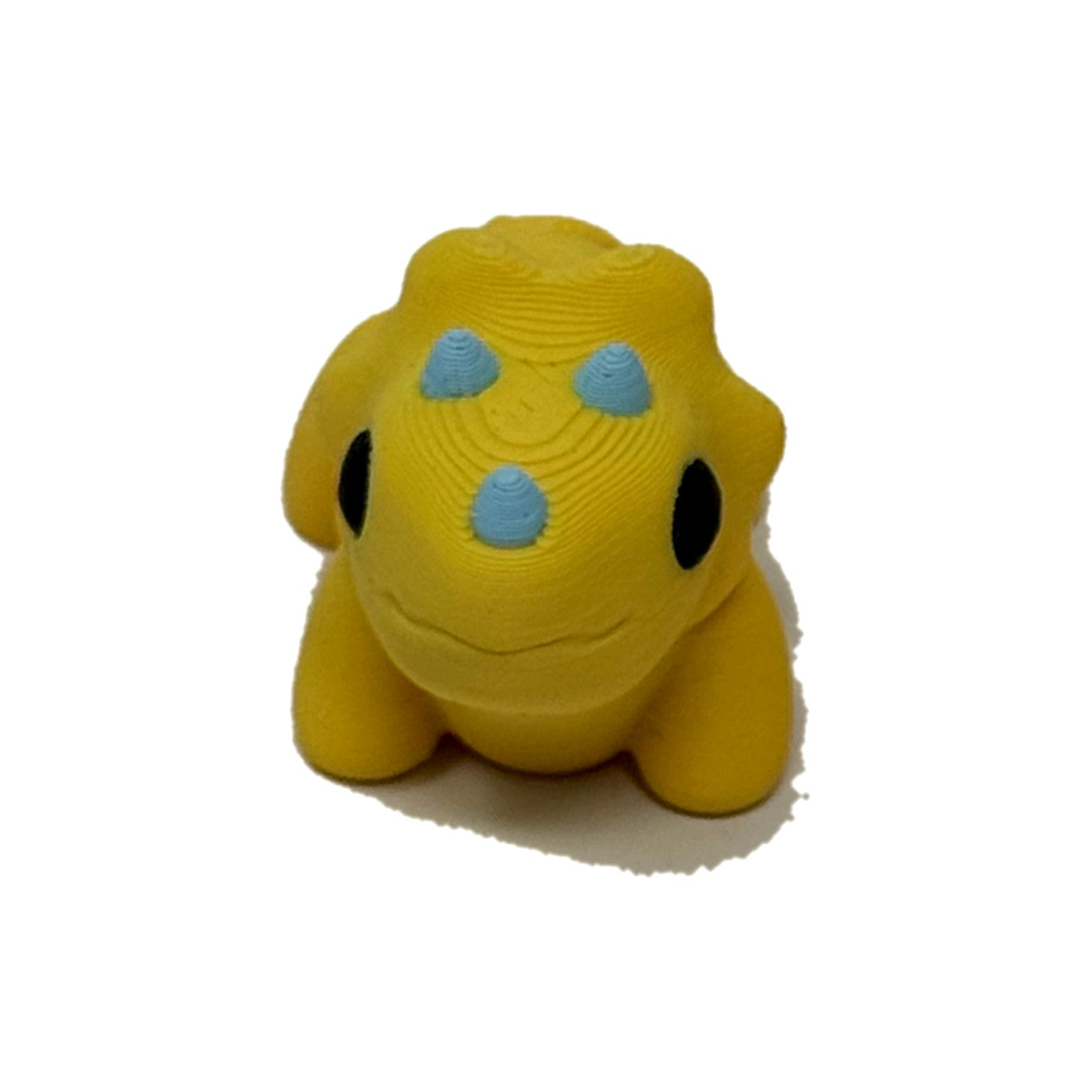 Yellow triceratops